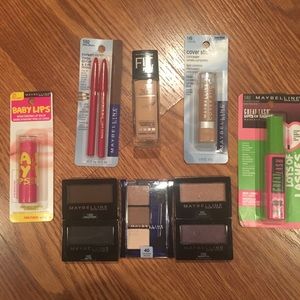 10 Piece Maybelline Makeup Bundle